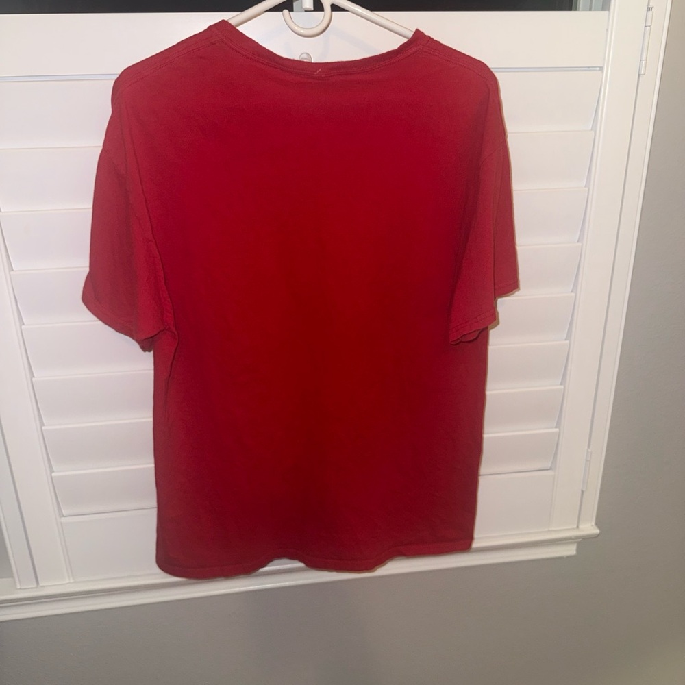 Vans  Red Custom Fit T-Shirt Mickey Mouse Size Juniors XL - Picture 4 of 5